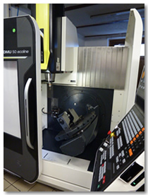 5-Achs - Universal Frsmaschine DMU 50 ecoline - Maschinenpark Metallbearbeitung Weisheit GbR